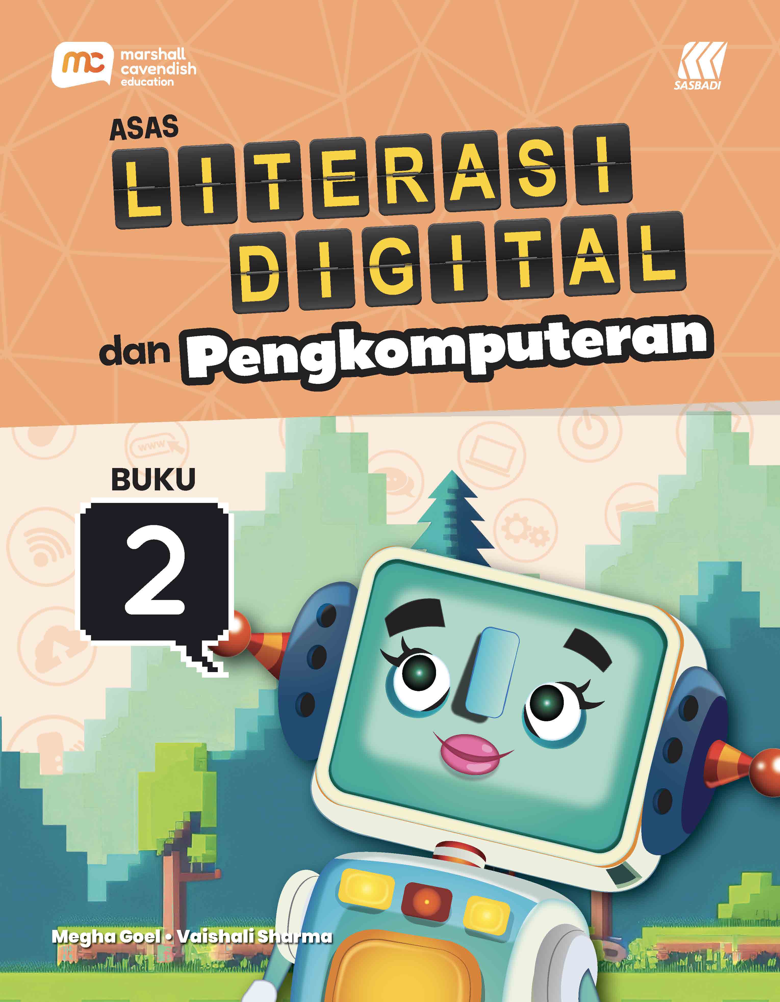 Asas Literasi Digital dan Pengkomputeran Buku 2 Cover